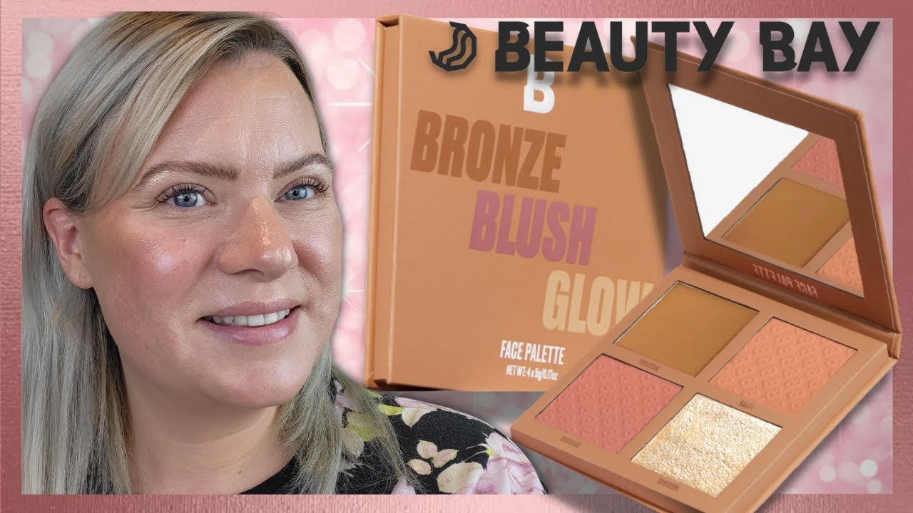 NEW BEAUTY BAY FIRST LIGHT FACE PALETTE Bronze Blush Glow Review & Swatches | Clare Walch