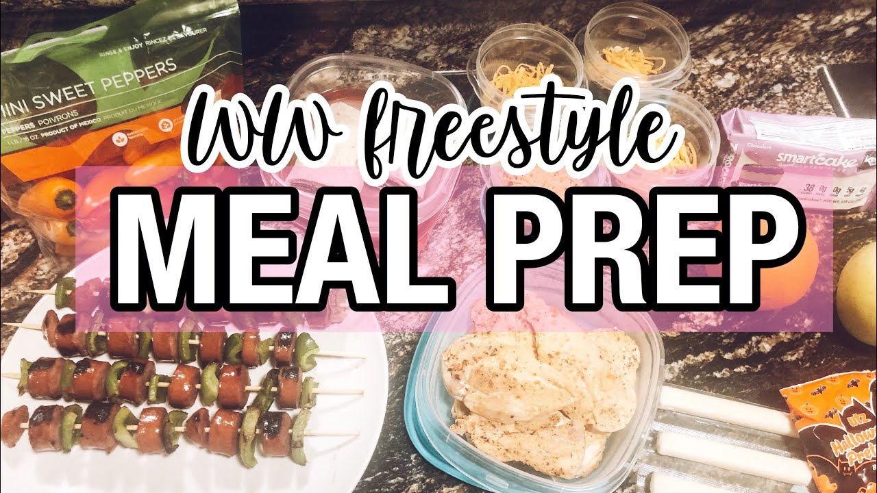 WW FREESTYLE MEAL PREP WITH ME || Easy Kebabs, Breakfast to go, New Plans?!?