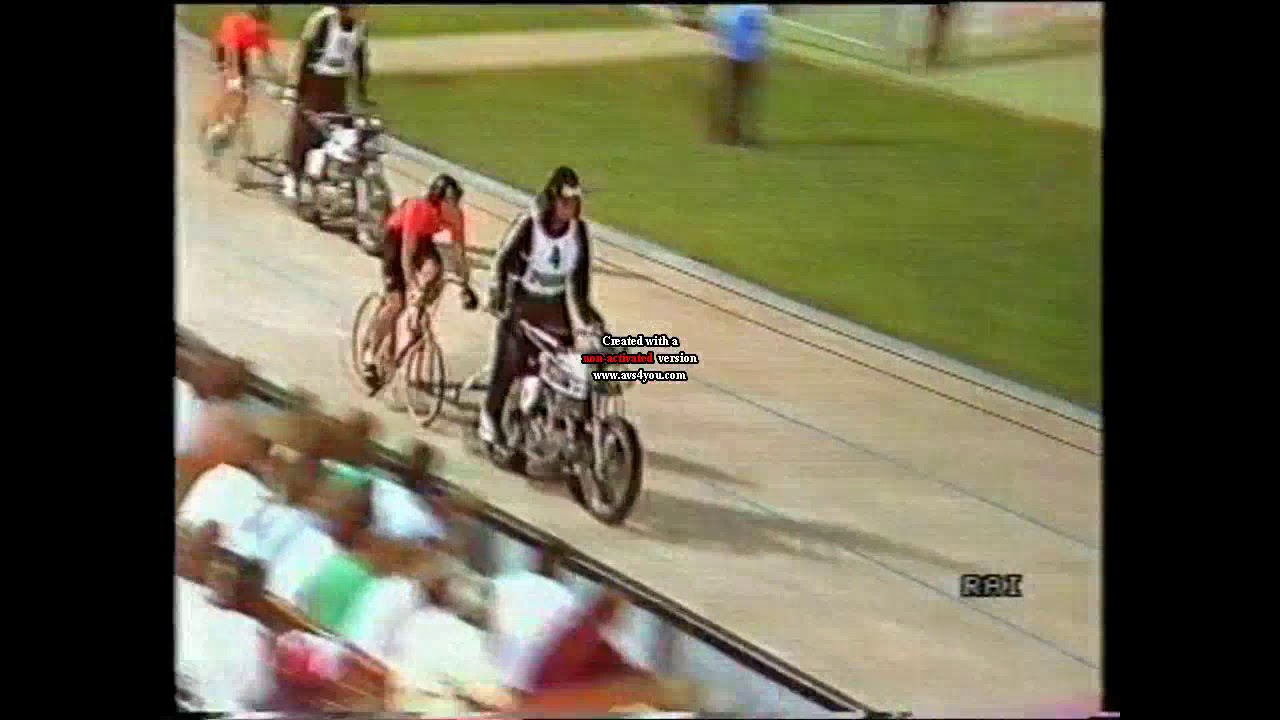 Campionato Mondiale Stayer ciclismo su pista Zurigo .08/08/1986