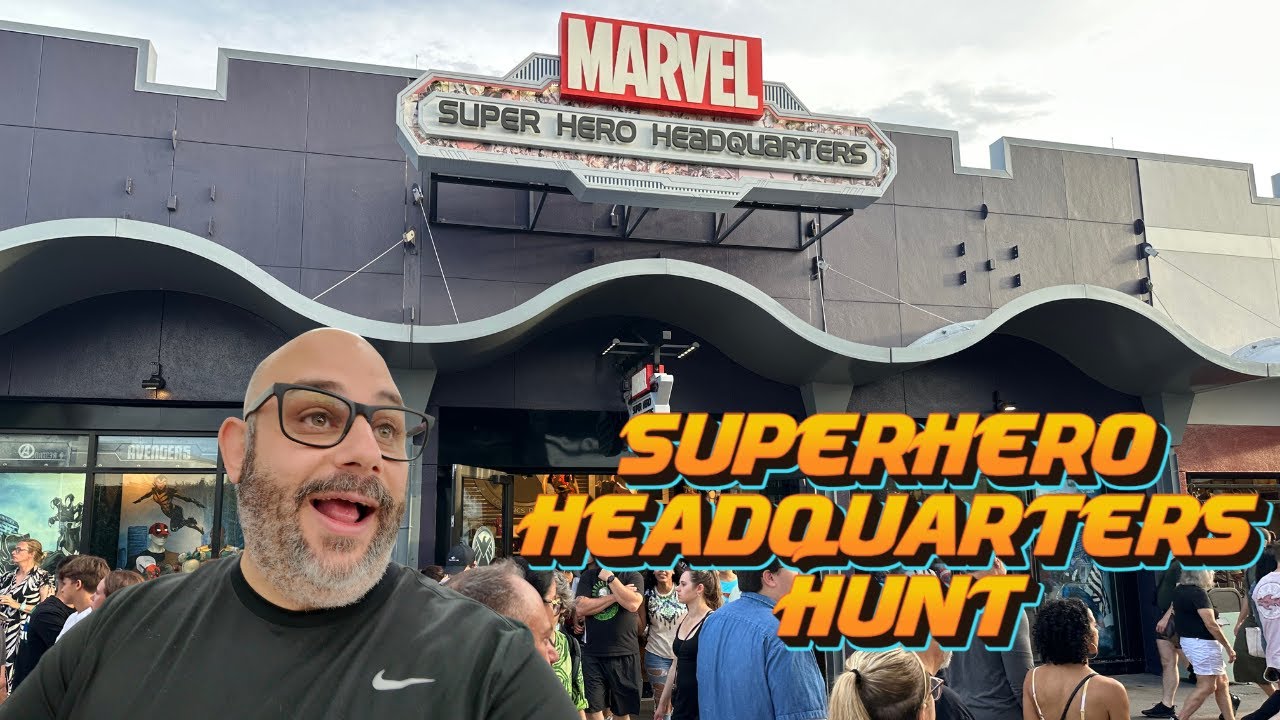 SUPERHERO HEADQUARTERS!!! Toy Hunting at Marvel Superhero Headquarters