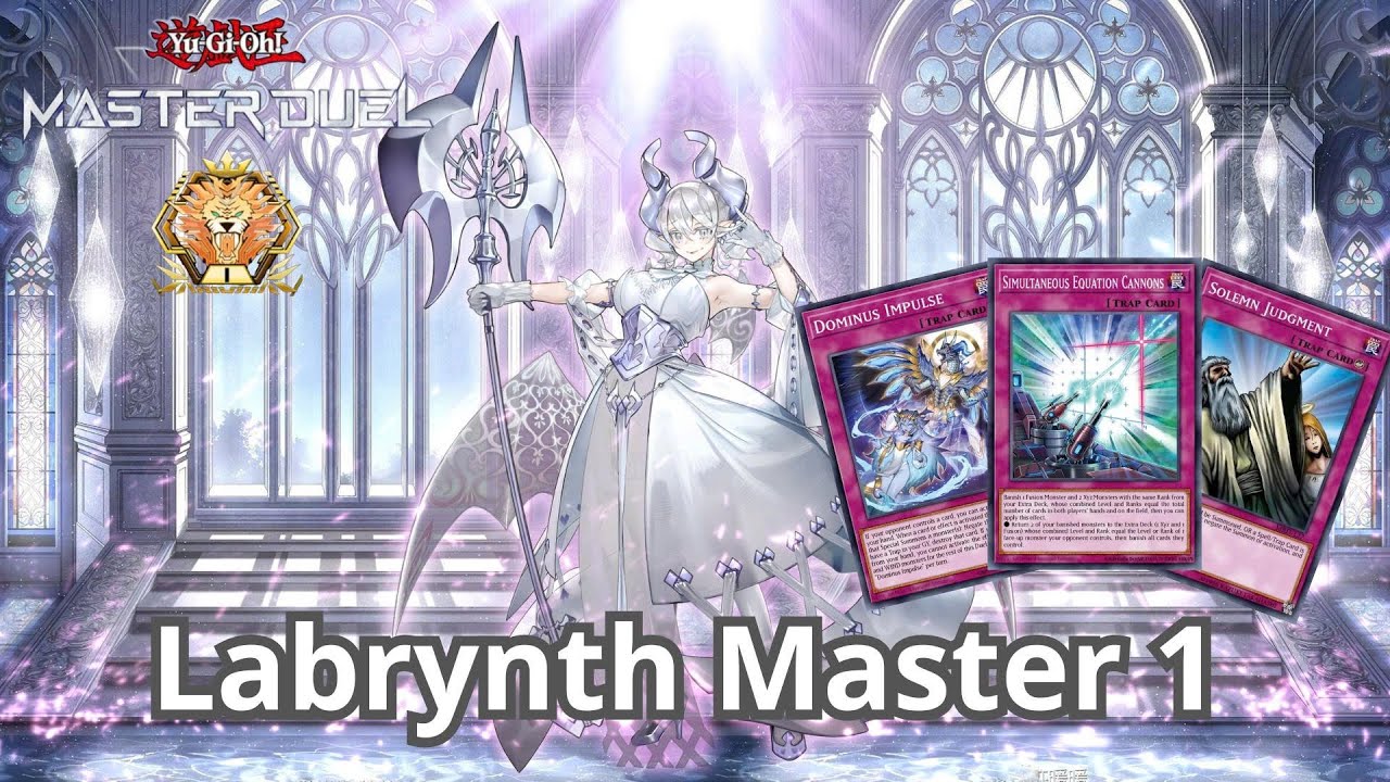 LABRYNTH MASTER 1 | Simultaneous Equation Cannons | Yu-Gi-Oh! Master Duel Season 48