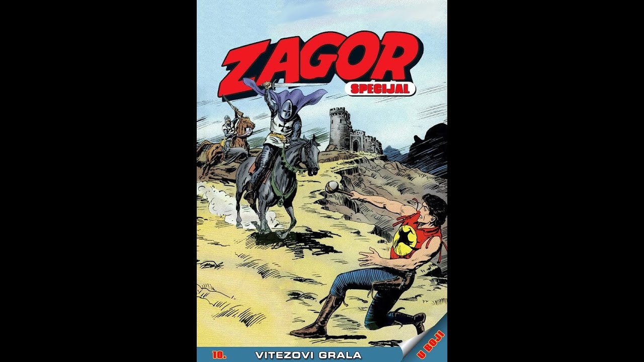 Zagor - Vitezovi Grala (Strip u boji)