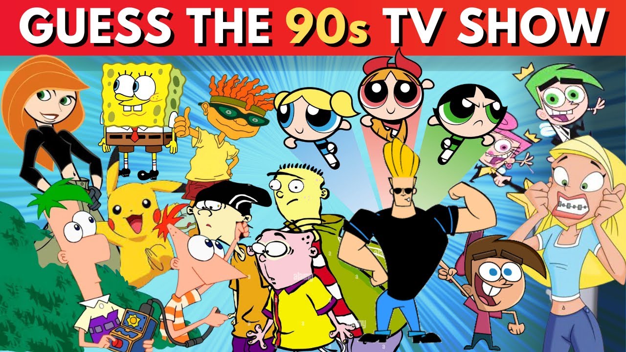 Only TRUE 90's kids can guess them all! The 90s TV Show by Theme Song Quiz🎵📺