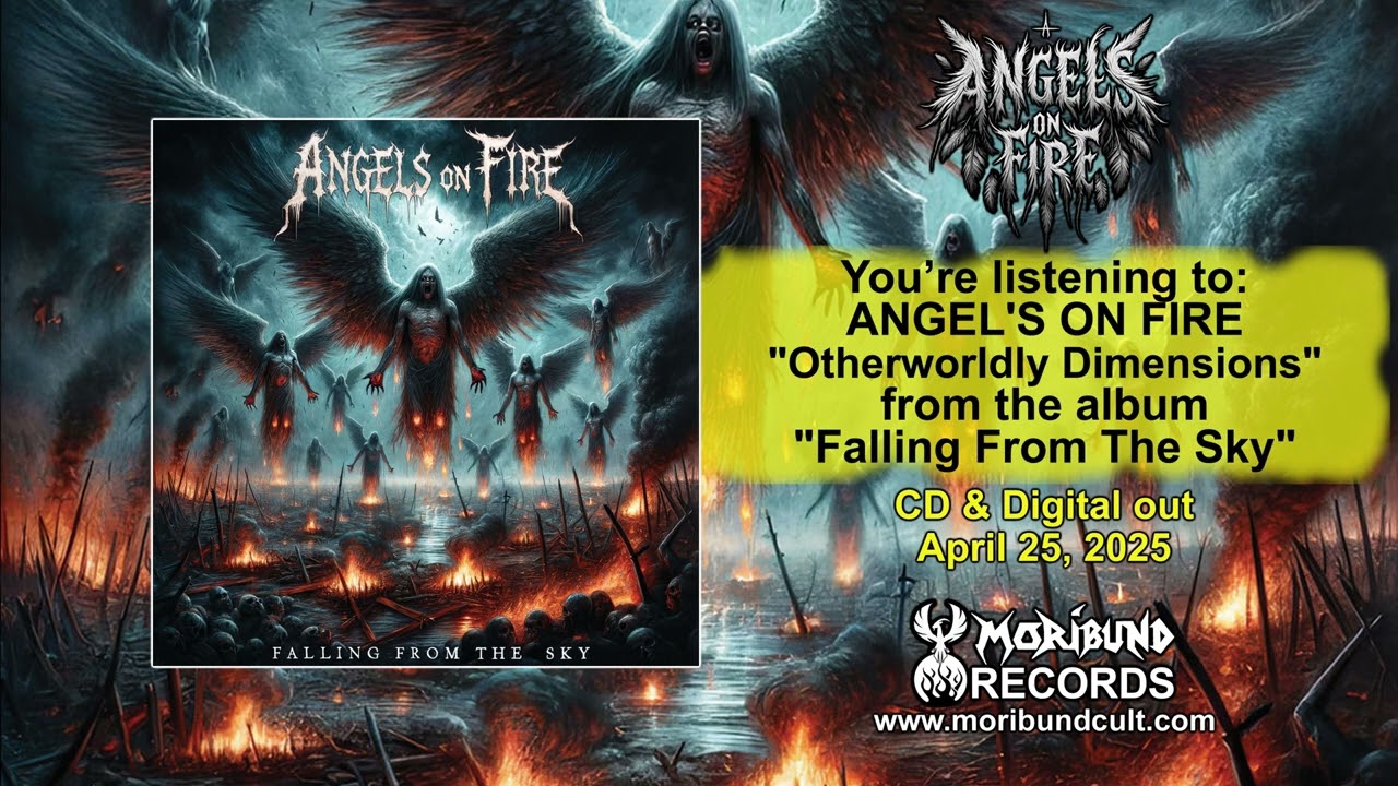 ANGELS ON FIRE "Otherworldly Dimensions" Teaser Video