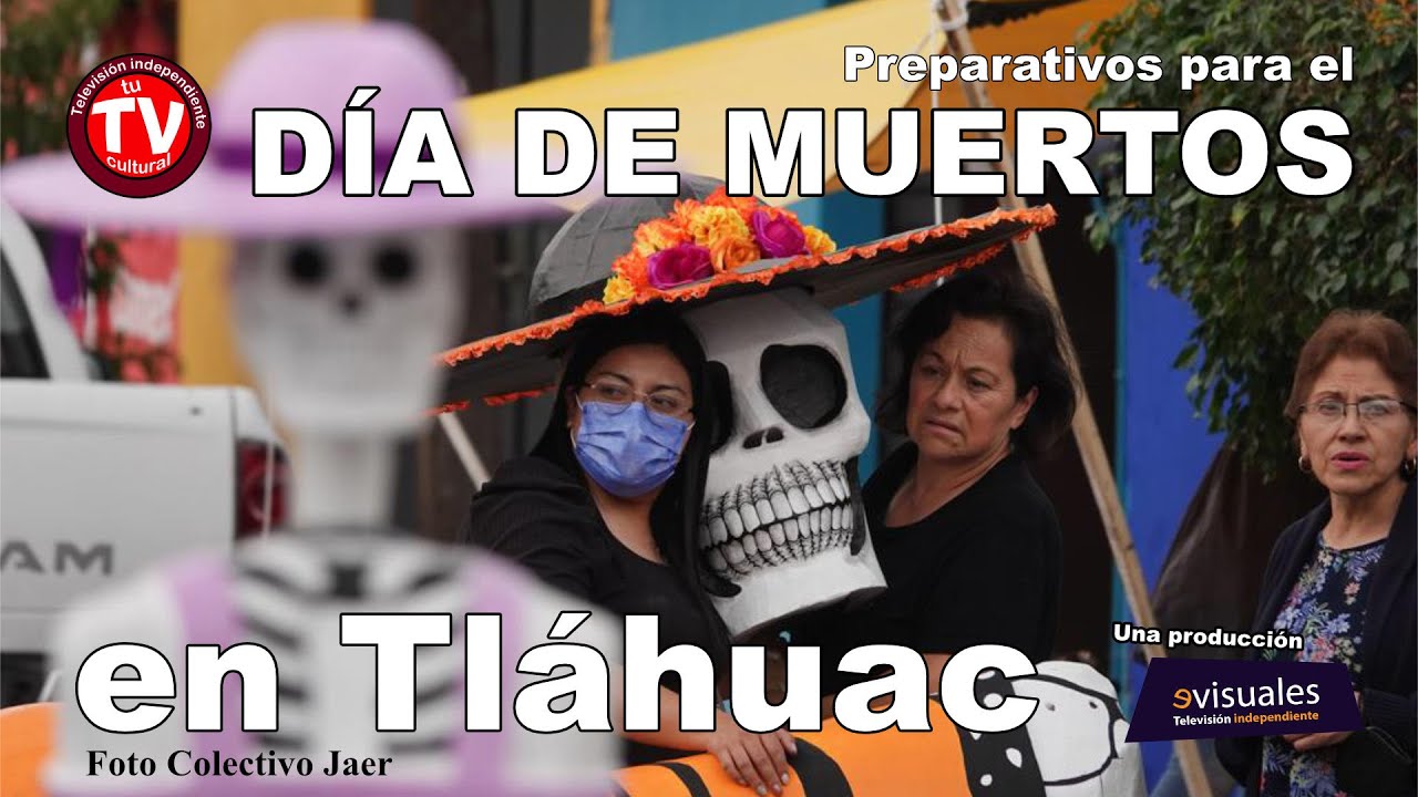 ❤️ #Tláhuac se prepara para recibir el día de muertos 💀