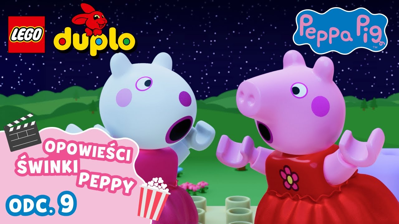 Nocowanka 💤🛏️🥱| Opowieści świnky Peppy | LEGO DUPLO