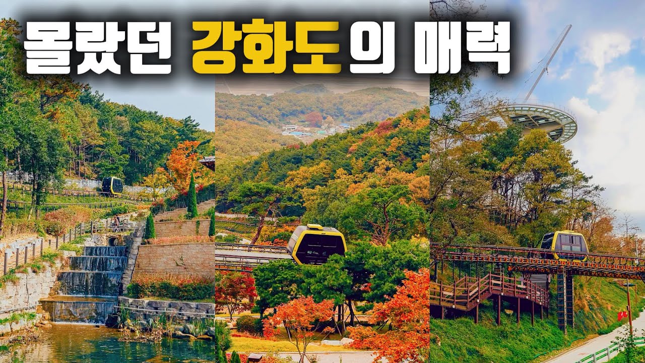 [자동차 여행] 흔하지 않은 강화도 당일치기 코스 | 모노레일 + 숲이 있는 대형 카페 + 맛집 (광고❎)