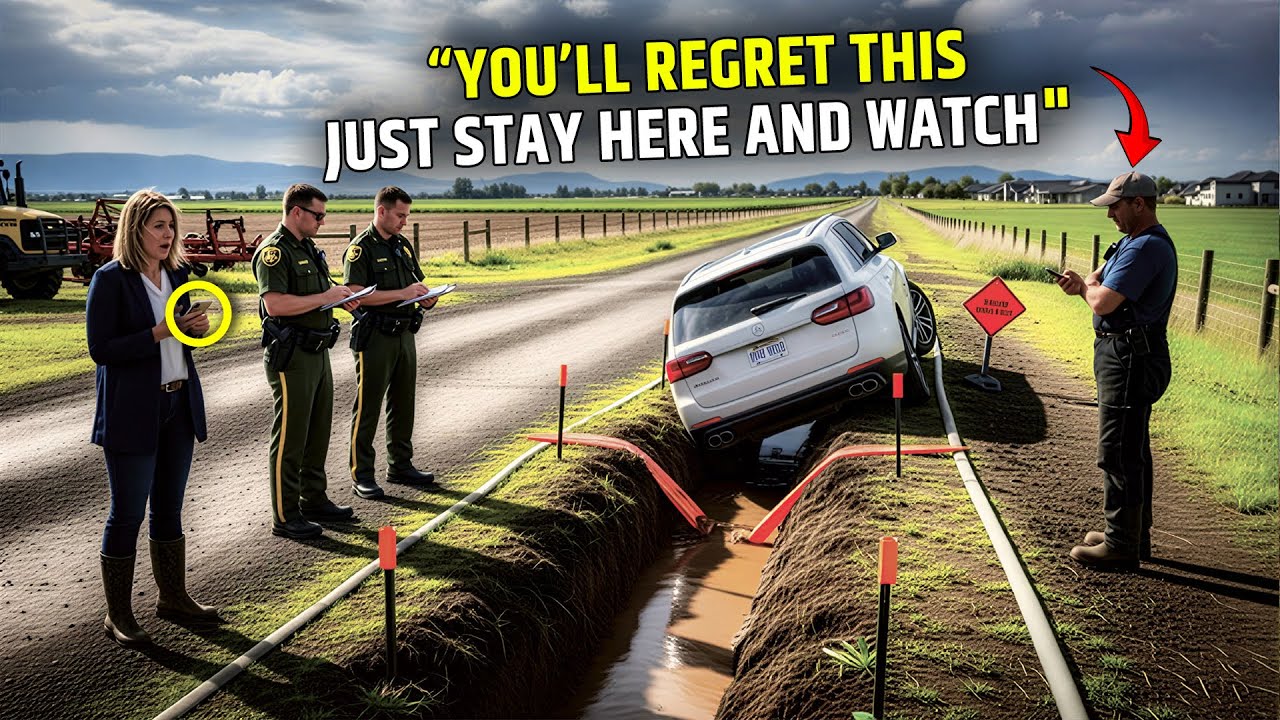 HOA Karen Kept Blocking My Only Road to the Farm — So I Dug a Trench and Watched Her SUV