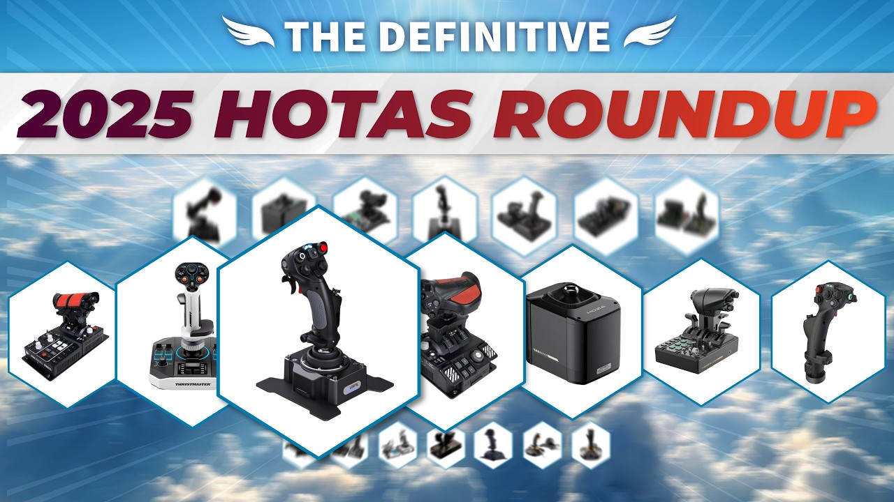 The Definitive 2025 HOTAS Buyer's Guide!
