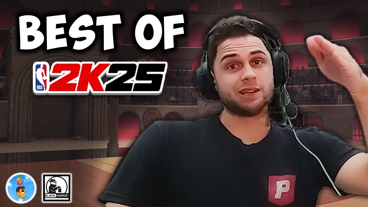BEST OF NBA 2K25 - JoeKnows & BlackMarket Best Bloopers, Rages & Funniest Moments