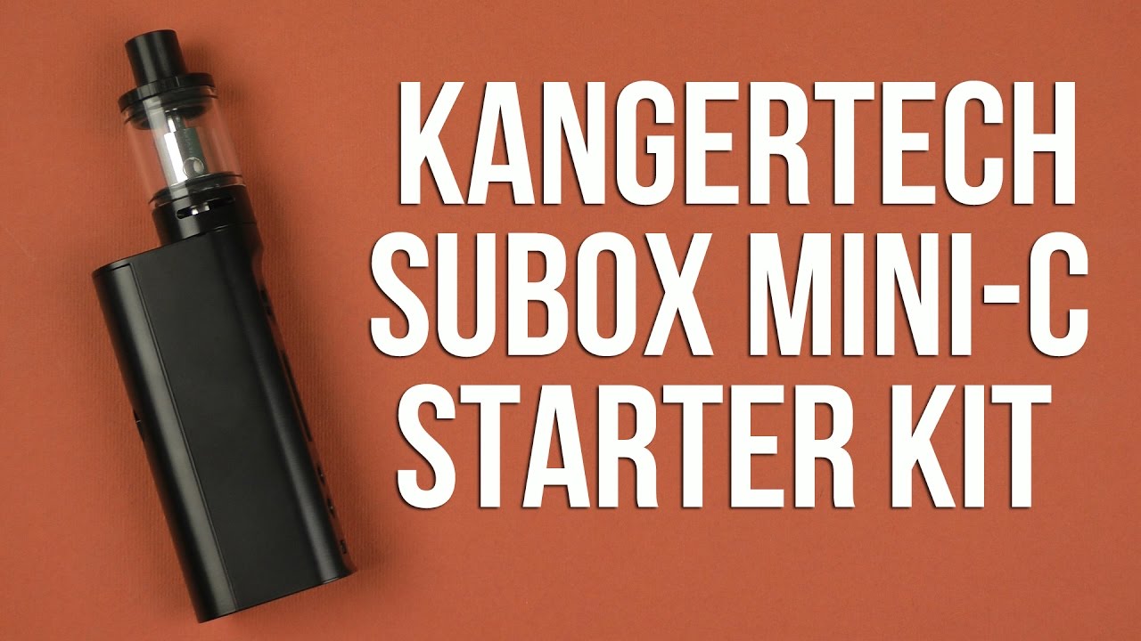 Распаковка Kangertech Subox Mini-C Starter Kit Black