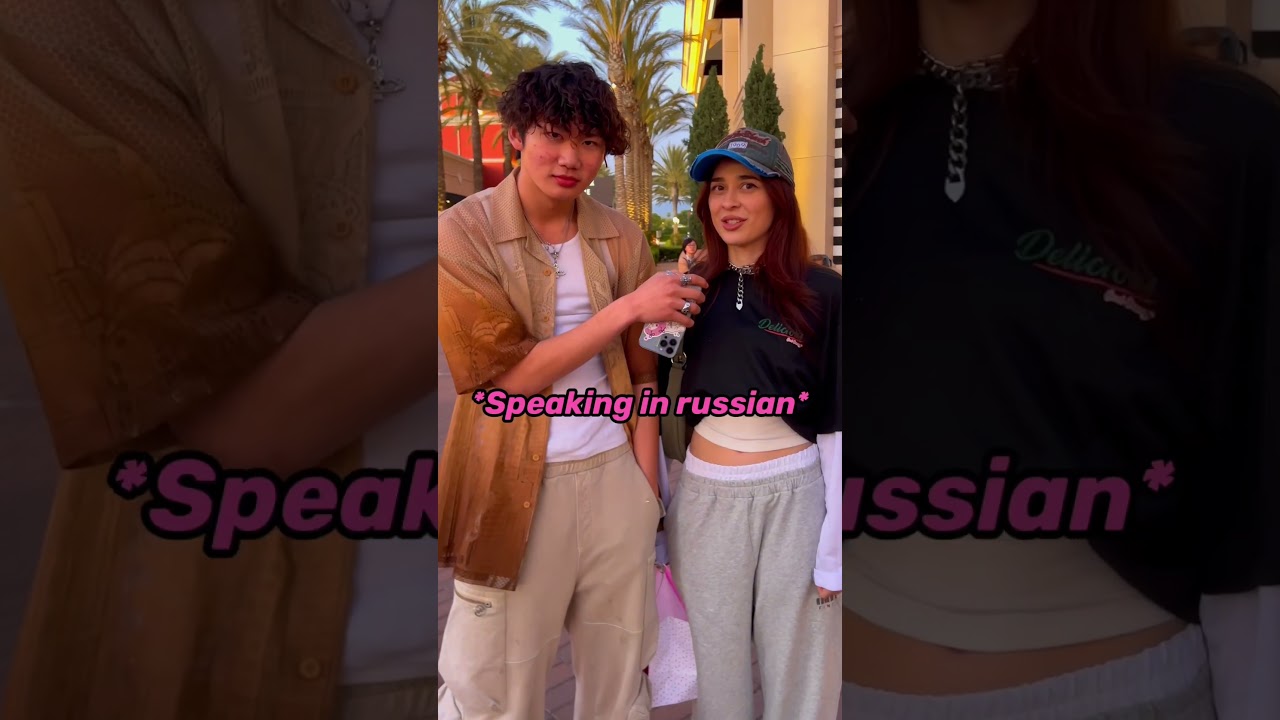 She Wasn&rsquo;t Expecting This (What Language Do You Speak) #shorts