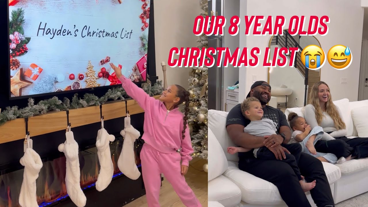 Наш рождественский список для 8-летних детей…🥵🤭🎄 #рождество #рождественскийсписок #семья #рождест...