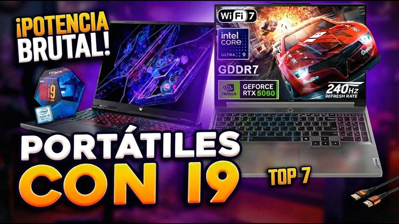 TOP 7 MEJORES PORTÁTILES I9 EN 2026 (Descubre el Mejor Portátil i9)