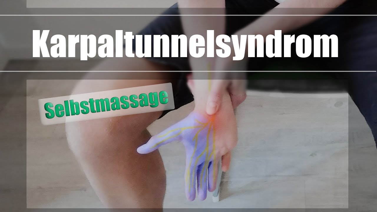 Karpaltunnelsyndrom Übungen und Selbstmassage  | Physiotherapeut Marvin Seidel