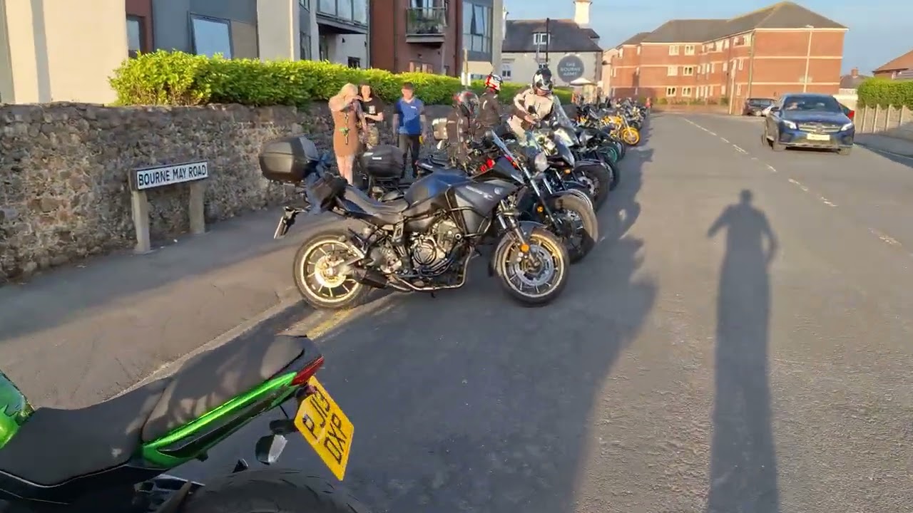 Knott end on sea bike meeting . Wednesday evening meeting