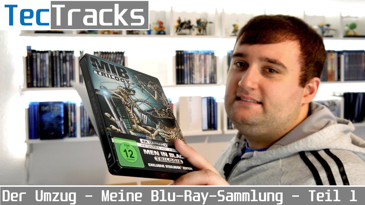 Meine Blu-Ray-Sammlung TEIL 1 - Der Umzug! | TecTracks HD | 4K