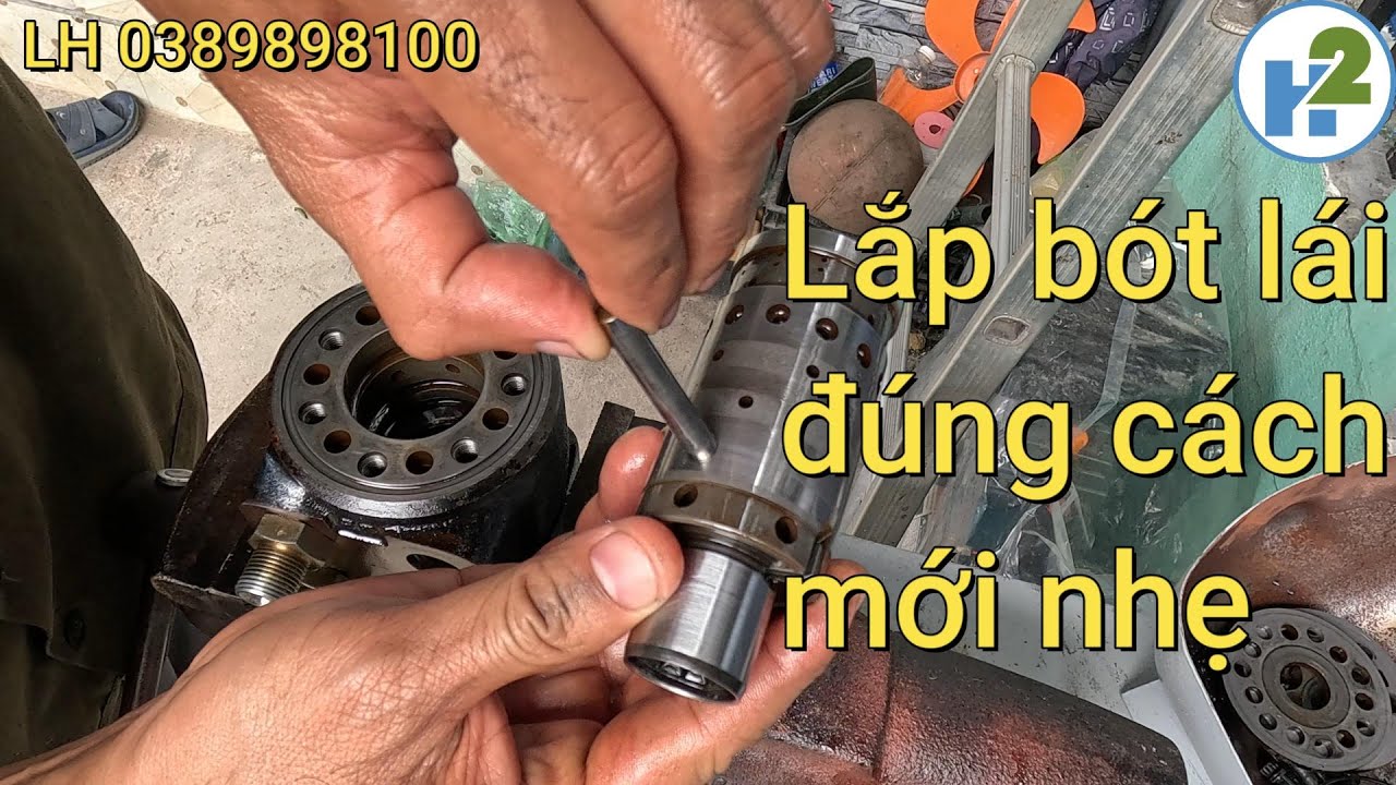 Lắp bót lái đúng cách mới nhẹ cho máy cày. LH 0389898100