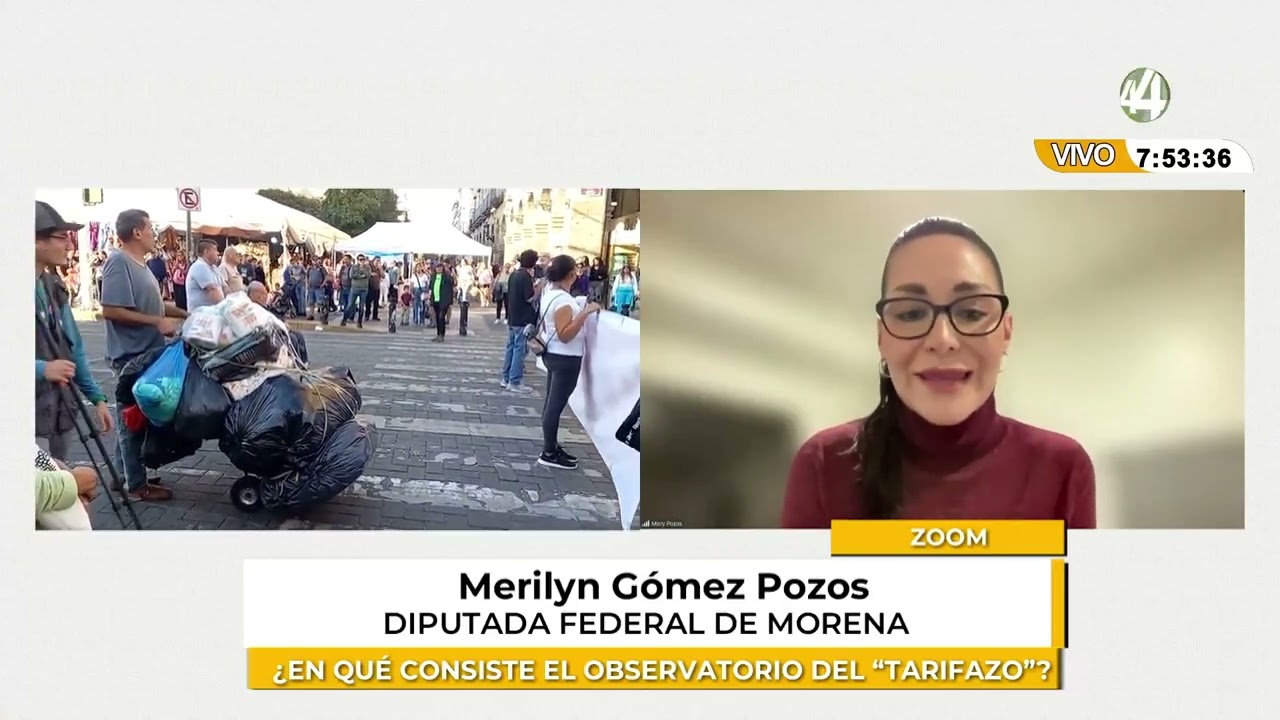 Merilyn G&oacute;mez Pozos habla sobre el Observatorio del &ldquo;Tarifazo&rdquo;