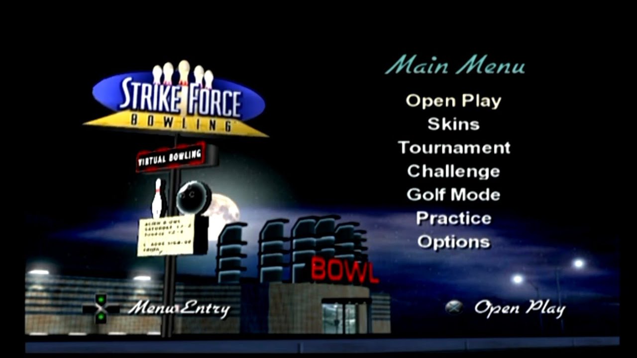 Strike Force Bowling -- Gameplay (PS2)