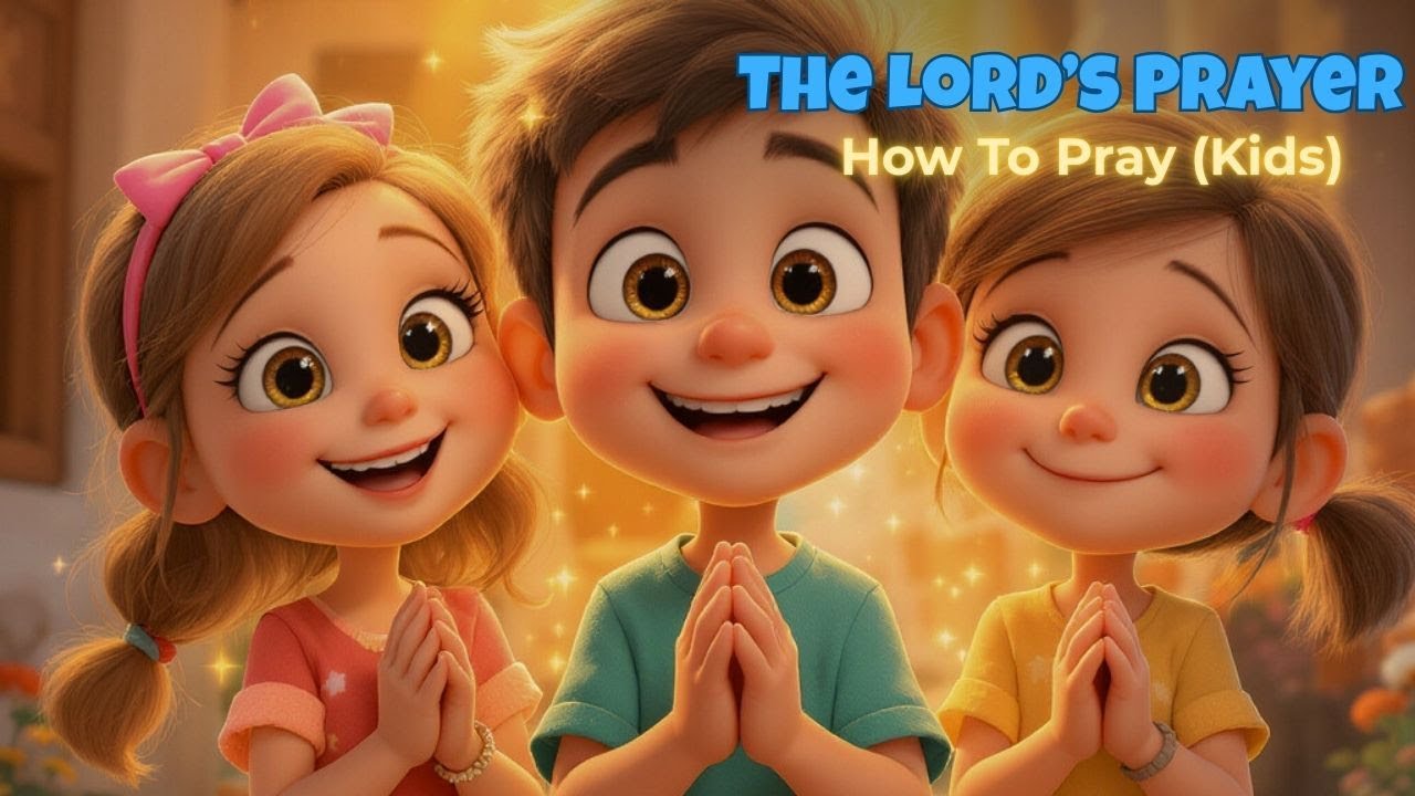 The Lord’s Prayer for Kids | Animated Bible Lesson & Song | Cartoon Bible Lesson
