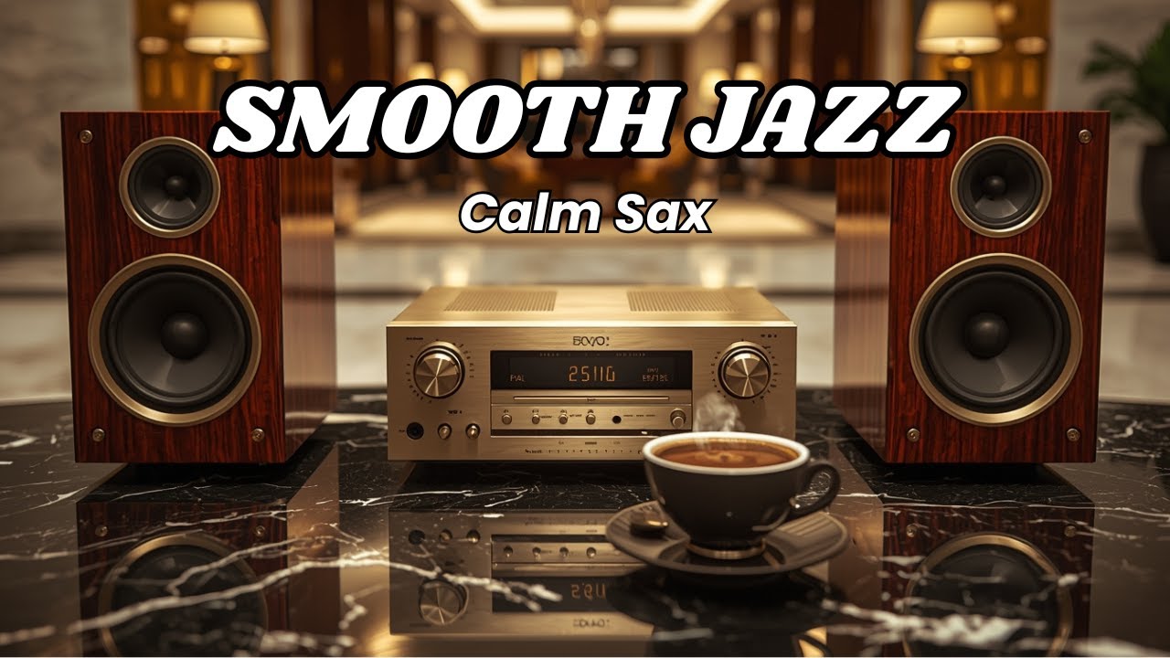 Relaxing Jazz Saxophone Music for Stress Relief and Deep Relaxation