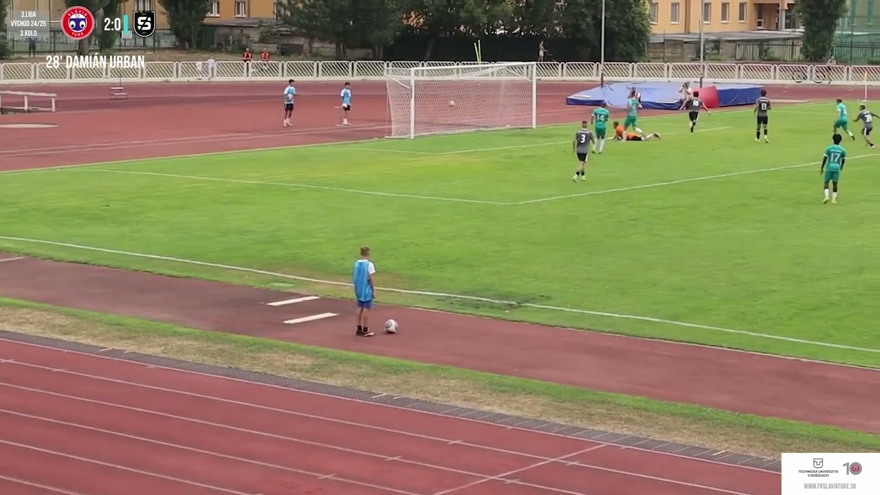 3.kolo - 3.liga Východ (Slávia TUKE 3:1 MFK Snina) - Zostrih gólov