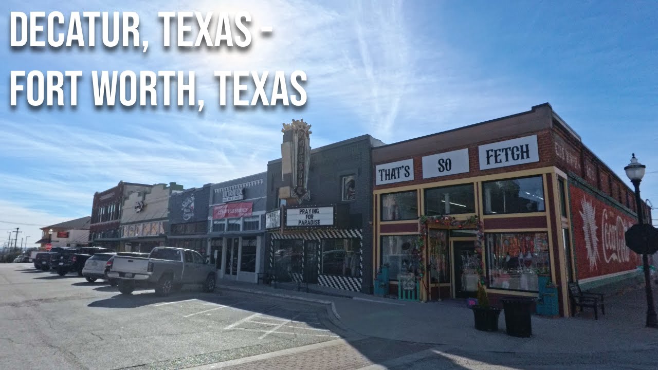 Decatur, Texas to Fort Worth, Texas! Drive with me on a Texas highway!