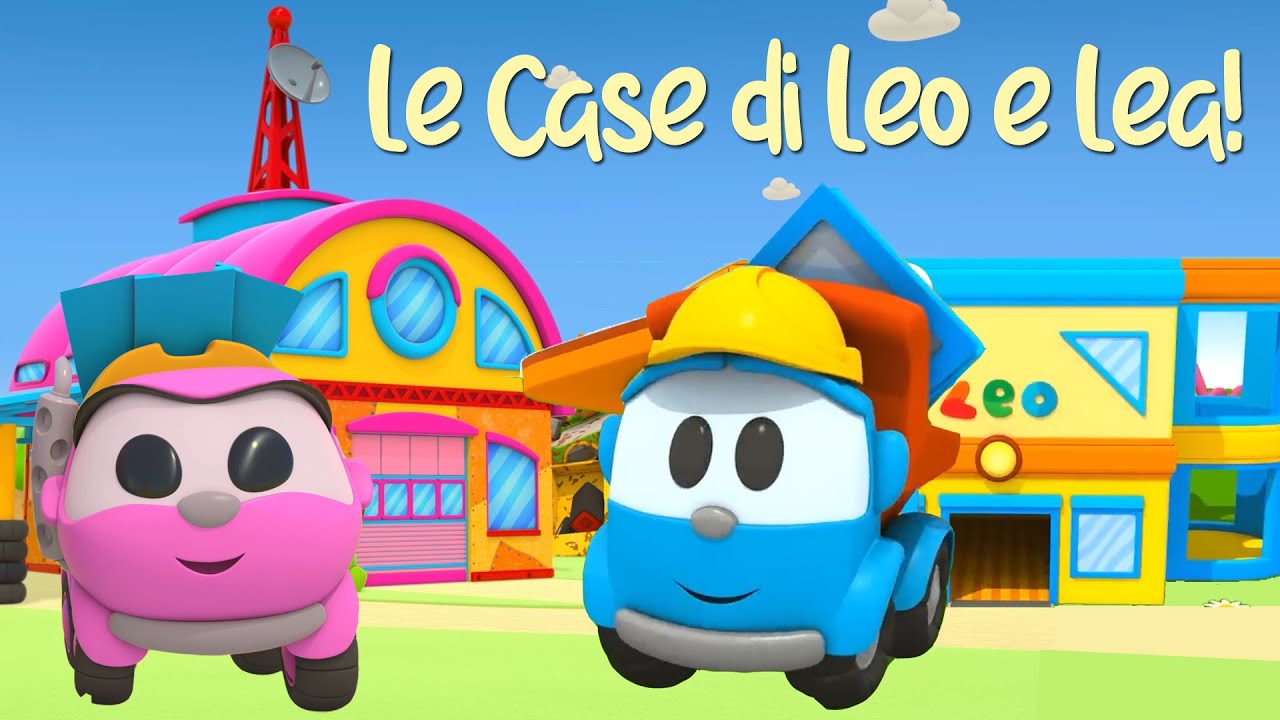 Le Case di Leo il Camioncino Curioso e Lea! Compilation di Cartoni animati