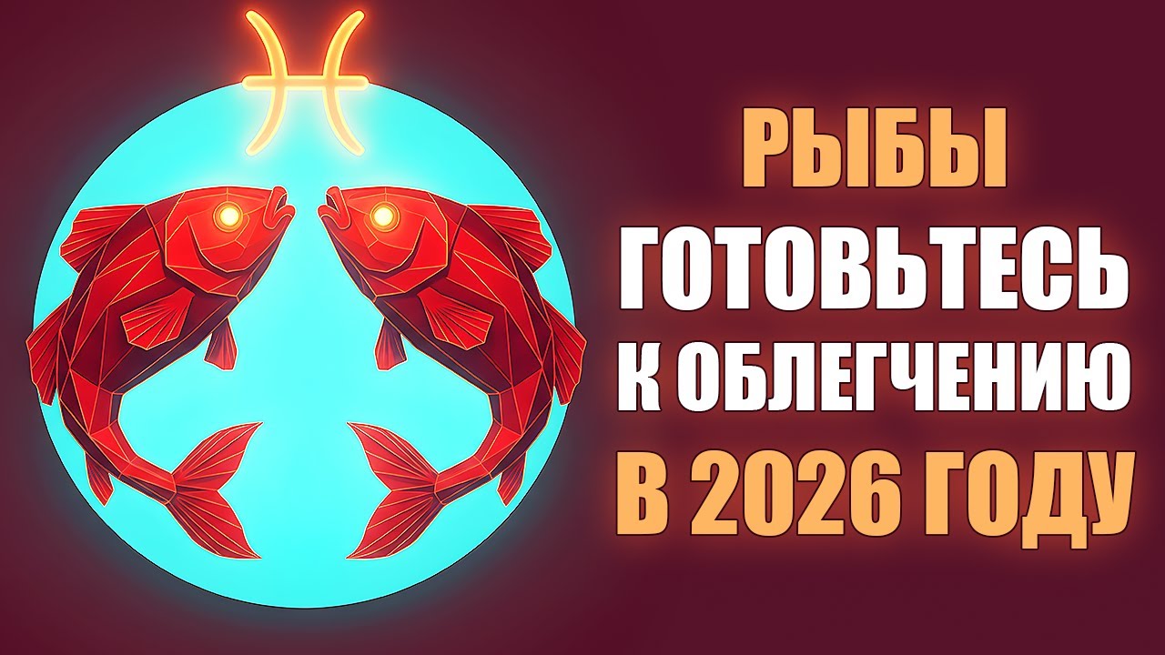 РЫБЫ ♓️ Узел судьбы уходит, начинается новая жизнь. 2026 — год вашего освобождения! Гороскоп
