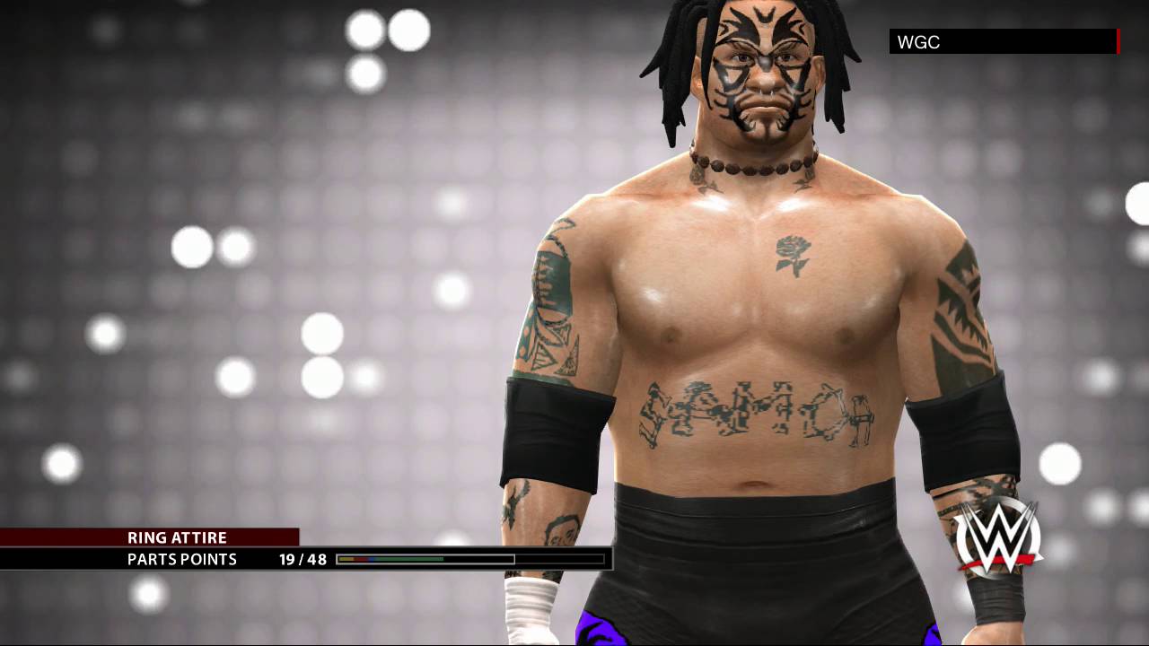 WWE 2K16|UMAGA CAW FORMULA BY Medvedinka(XBOX 360/PS3)