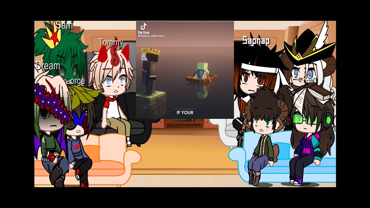 Dsmp/Mcyt react to Ranboo|PT 2/5|Credits in video