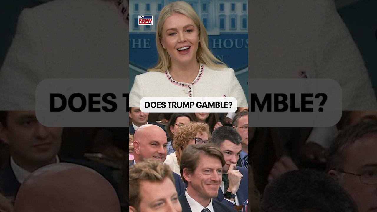 Karoline Leavitt asked if Trump gambles amid FBI gambling investigation into mafia, NBA players