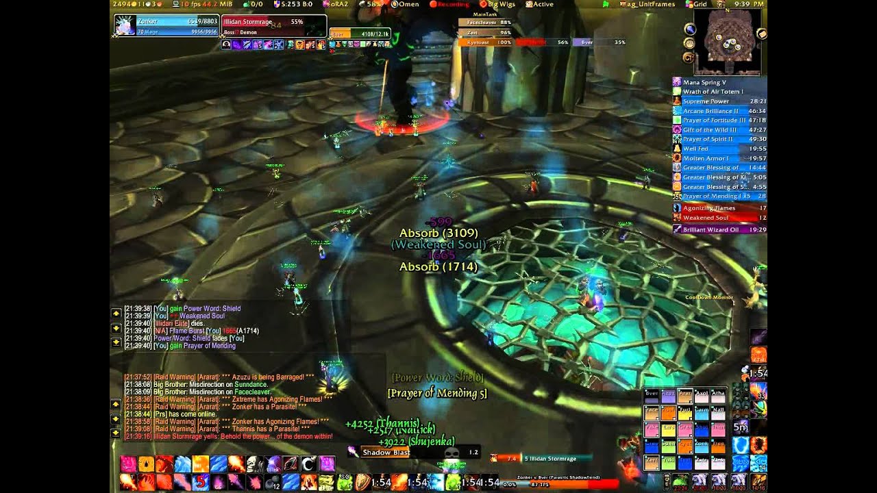 Blood Legion vs Illidan