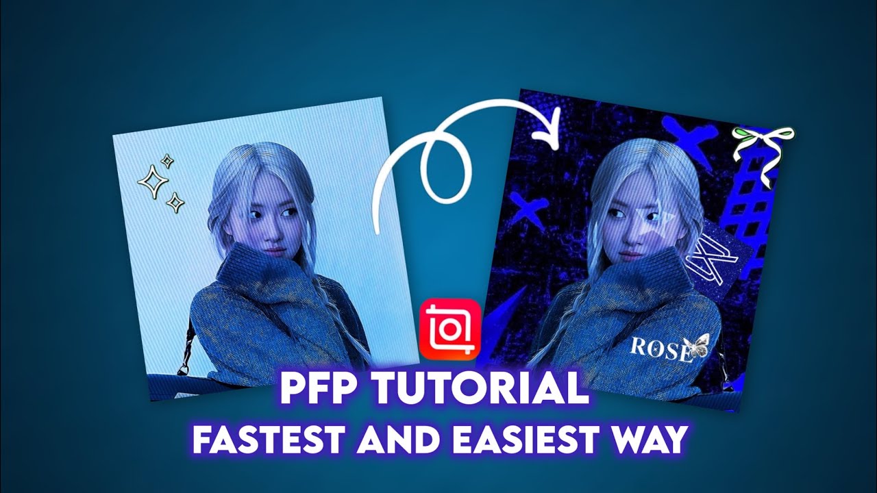 EASIEST & FASTEST Way to Make Aesthetic K-Pop PFP 💙 | K-Pop Profile Picture Tutorial