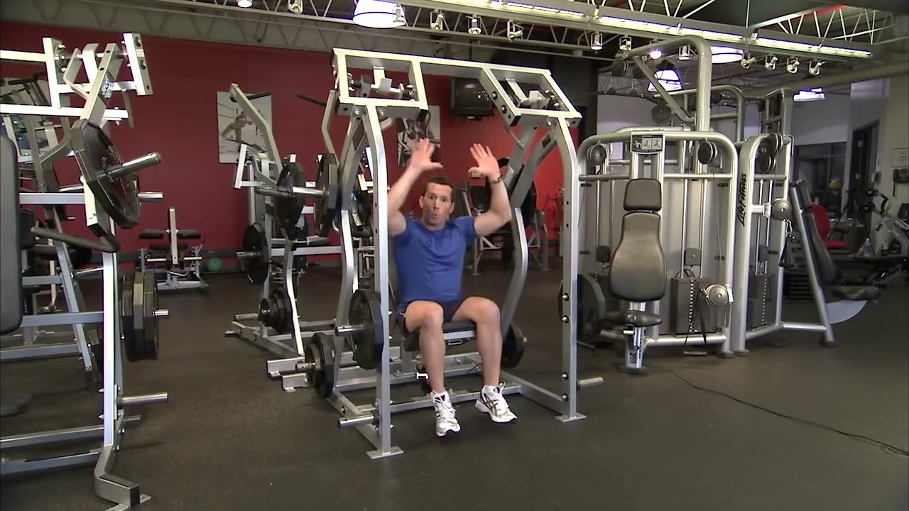 How to use - Hammer Strength Plate Loaded Shoulder Press