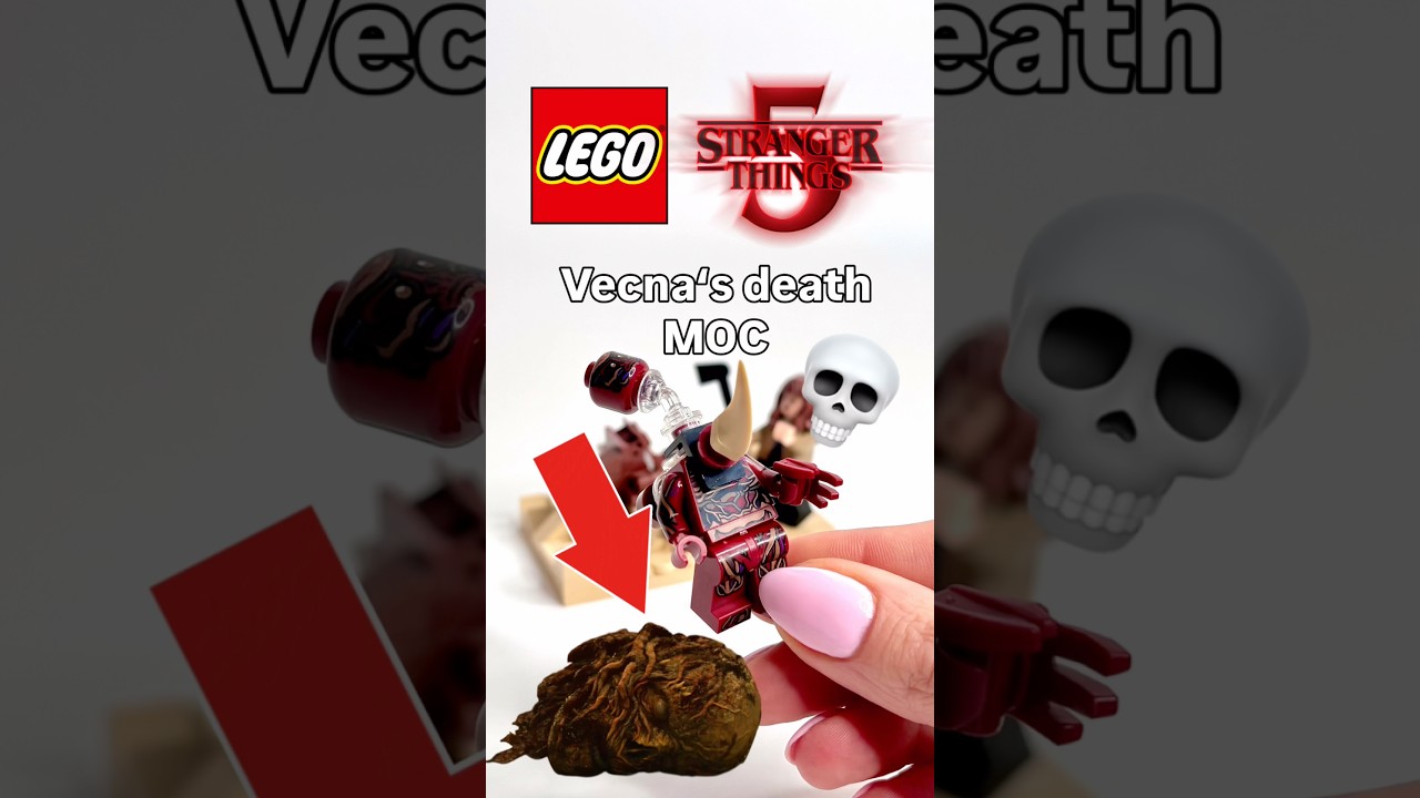 I built Vecna&lsquo;s last scene from Stranger Things 5 in LEGO 🪓 #legomoc #legostrangerthings #vecna