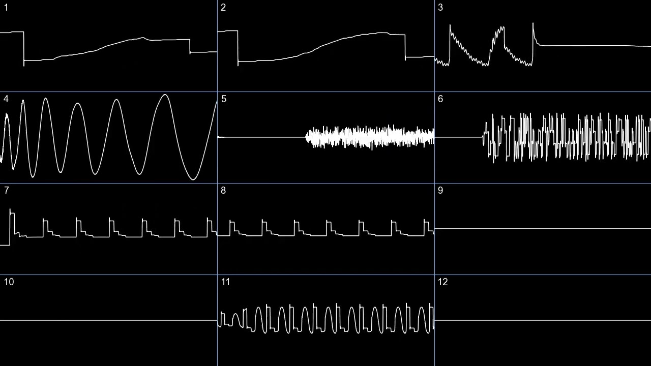 Savestate - downtown coolsville (Cover) (oscilloscope)