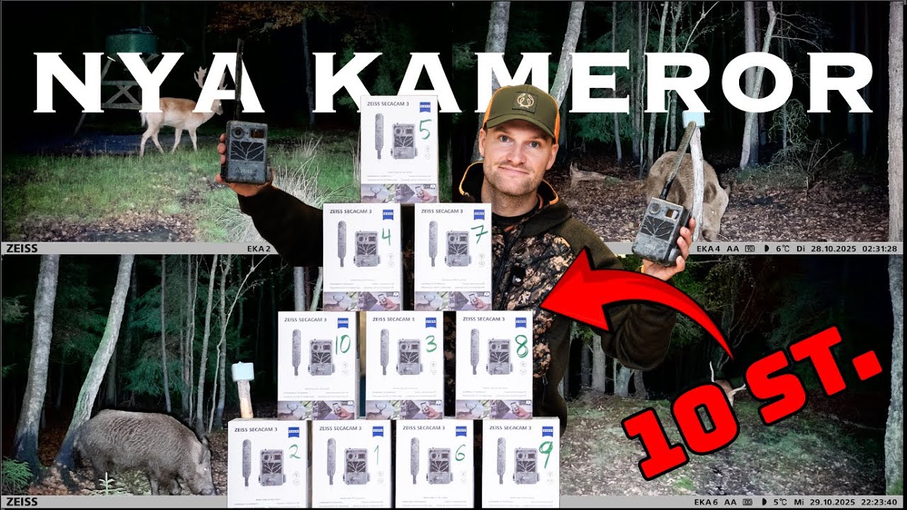 Sätter ut nya kameror! | ZEISS SECACAM 3 | REVIEW | ENG. SUBS