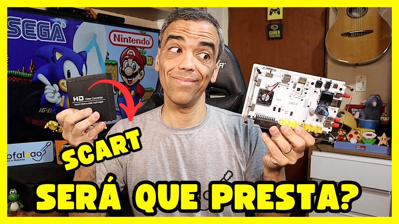 Imagem Cabo SCART: HD Video Converter X GBS-C Control - Será que deu Jogo?