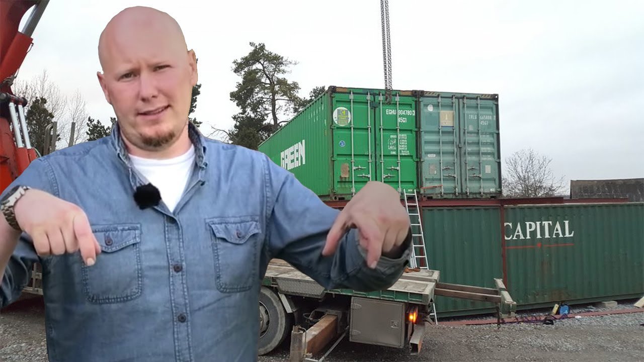 Containerhus inspirerat av Grand Designs