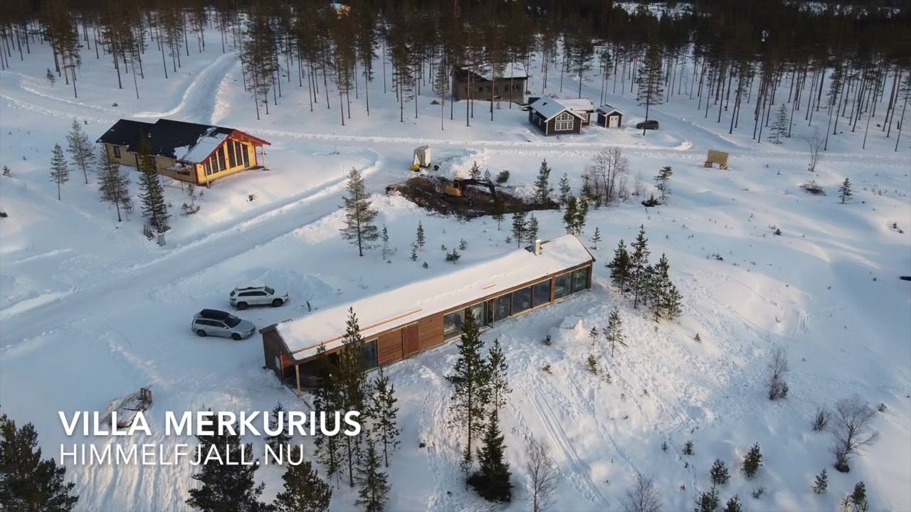 Arkitektritad fj&auml;llstuga i Isotimber - Villa Merkurius, Idre Himmelfj&auml;ll