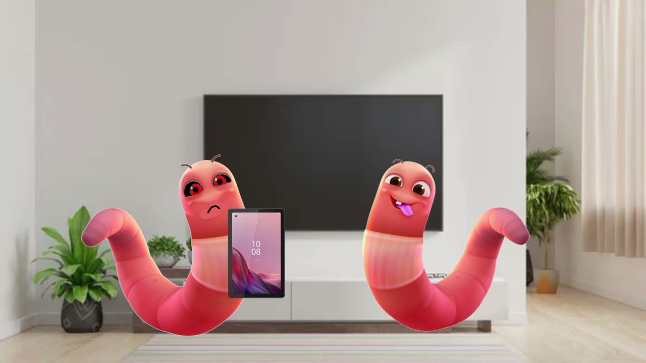 Wormy.EXE escanea la descripción del canal de JLLQYT y le salen videos de bluey y es castigado