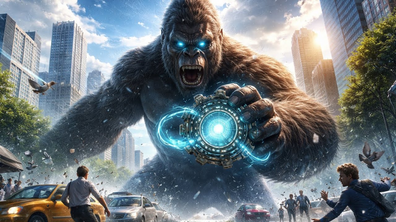 King Kong Stops Time – The Whole World Freezes Except Him 😱 | Time Controller Story