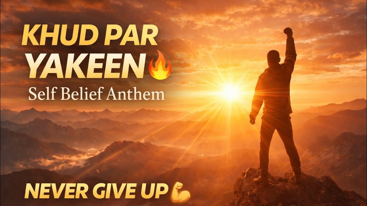Khud Par Yakeen 🔥 | Self Belief Motivational Song | Hindi Inspirational Anthem | Suno AI Songs