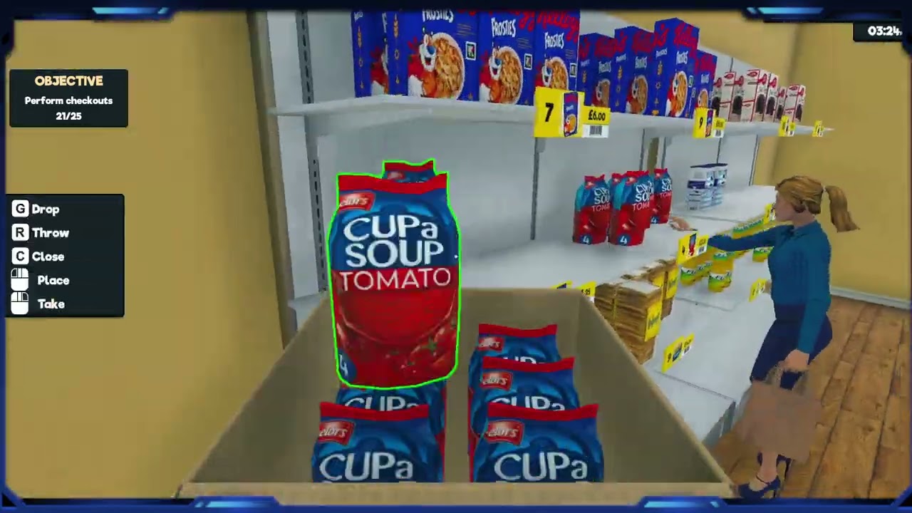 Supermarket Simulator - Playthrough E1