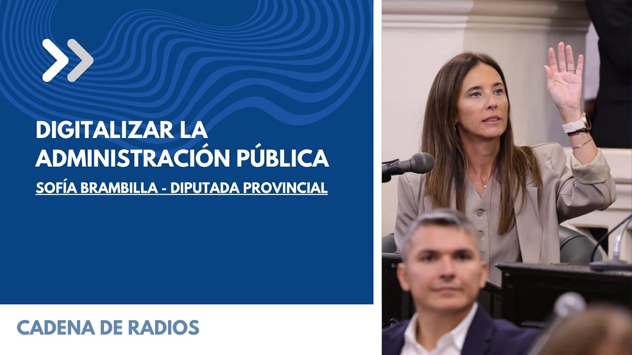 DIGITALIZACIÓN DE LA ADMINISTRACIÓN PÚBLICA | SOFÍA BRAMBILLA