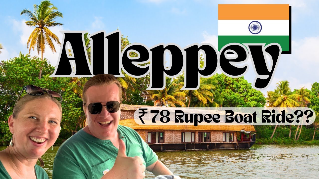 Explore the Magical Backwaters of Alleppey (Alappuzha), Kerala with Us! 🇮🇳 INDIA Vlog