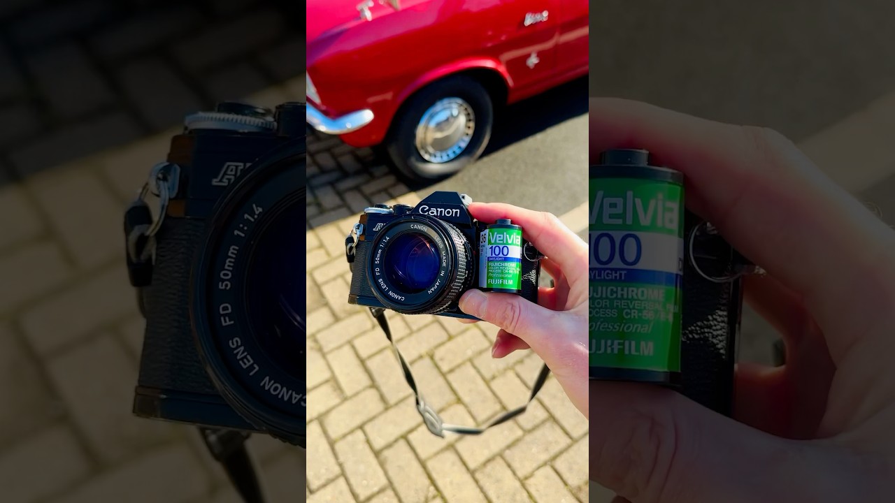 Chasing that classic Kodachrome look using Fuji Velvia 100. Those Colours 😍😍 #fujivelvia