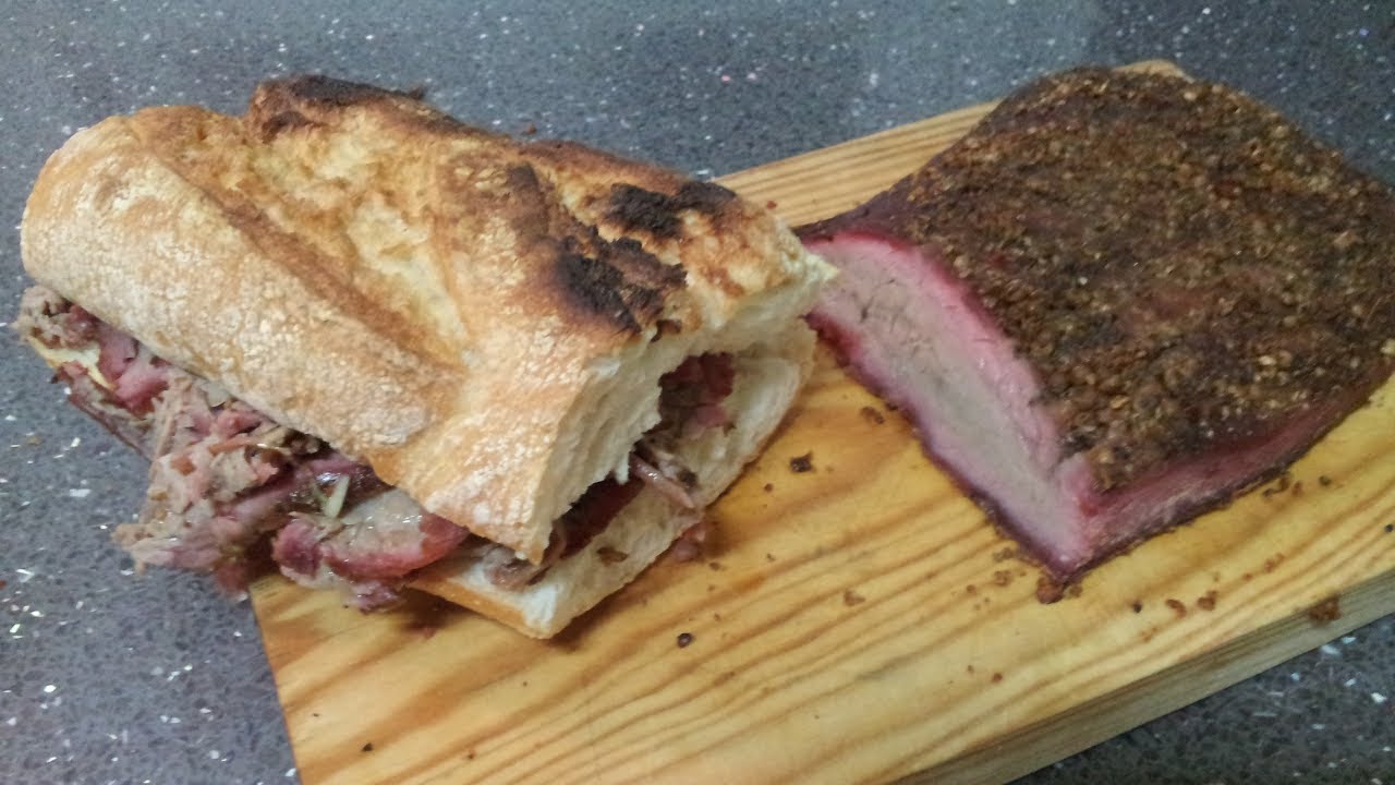 como hacer pastrami